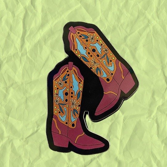 Boots Sticker