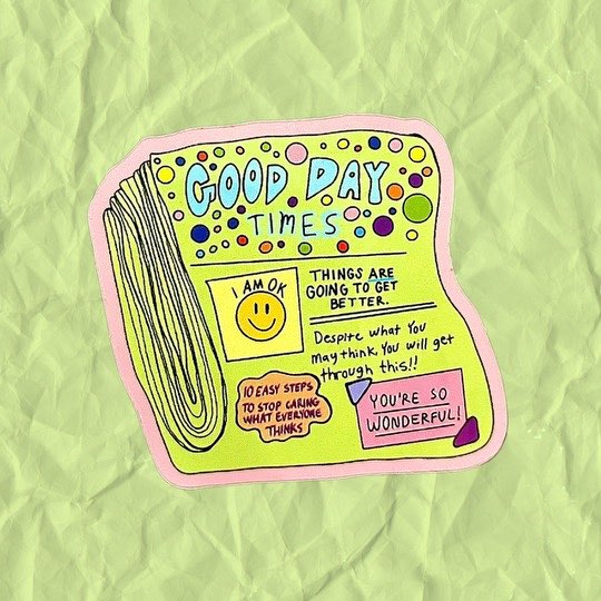 Good Day Sticker