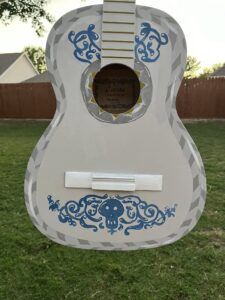 guitar painting